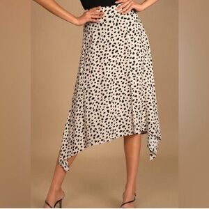 Lulus set a trend cheetah print midi skirt